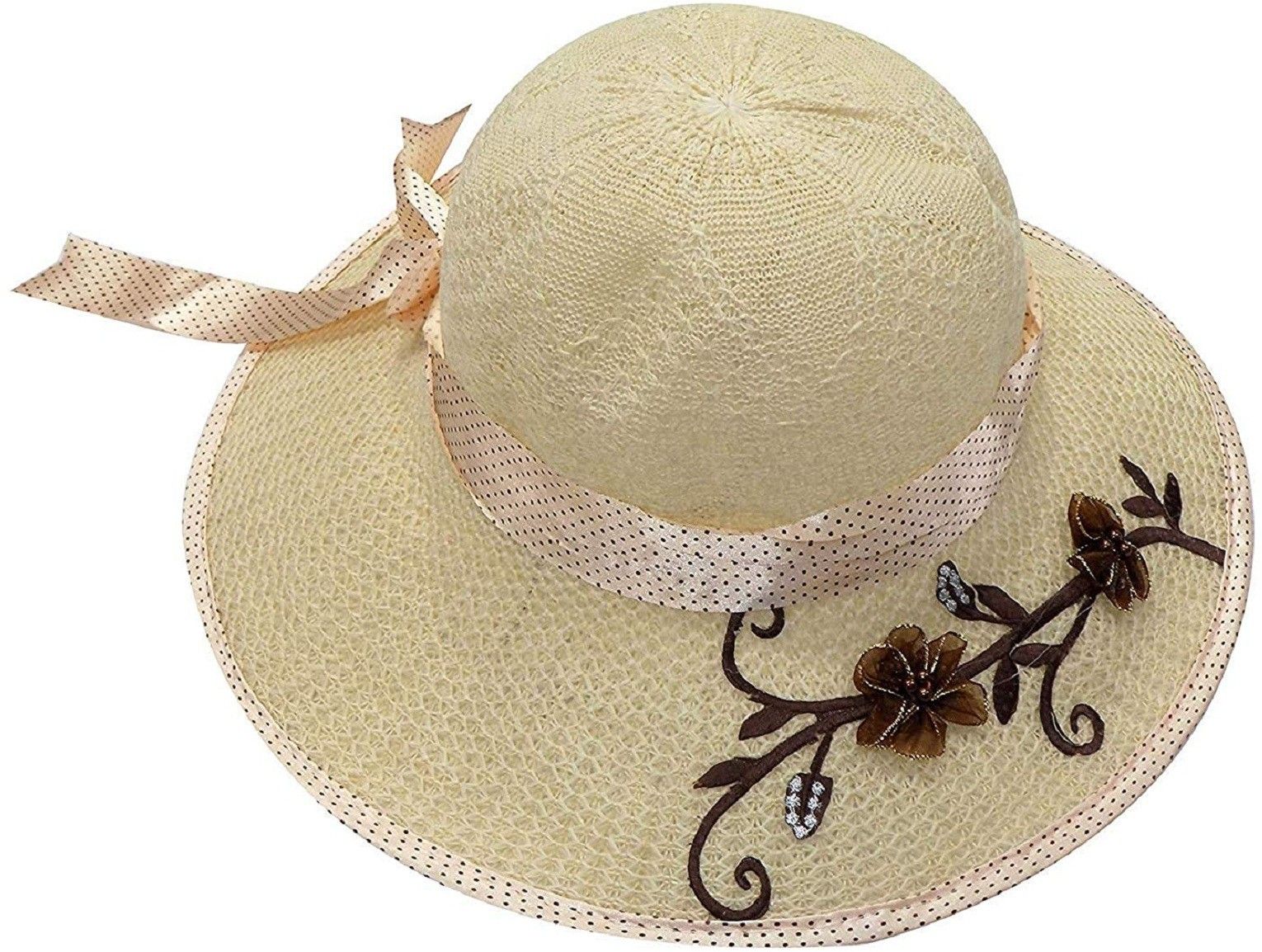 WIZME Summer Hat for Travel and Beach Use for Women and Girls-picture-26