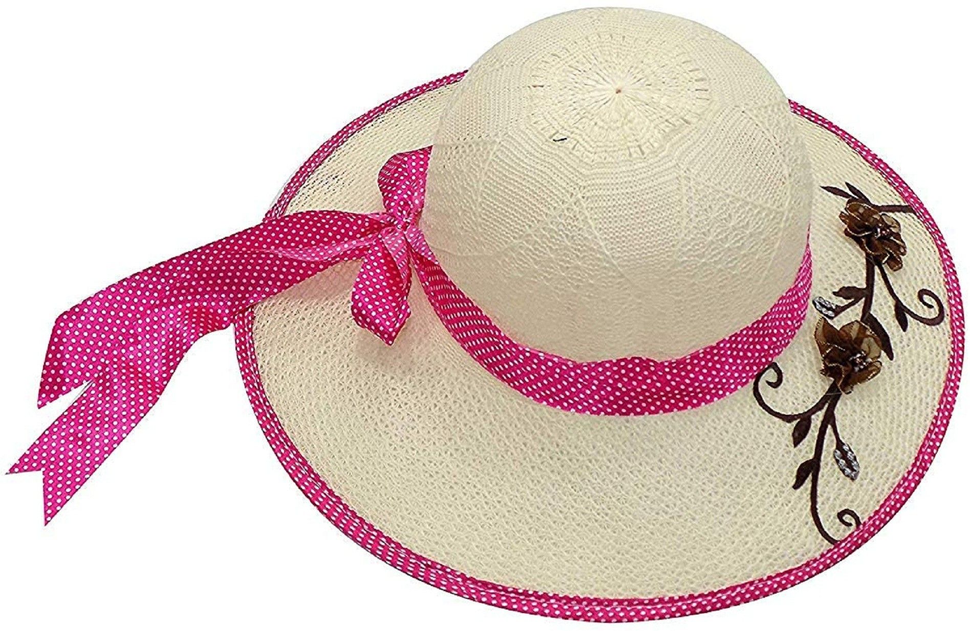 WIZME Women Beach Party Summer Hat Cap for Girls-picture-46
