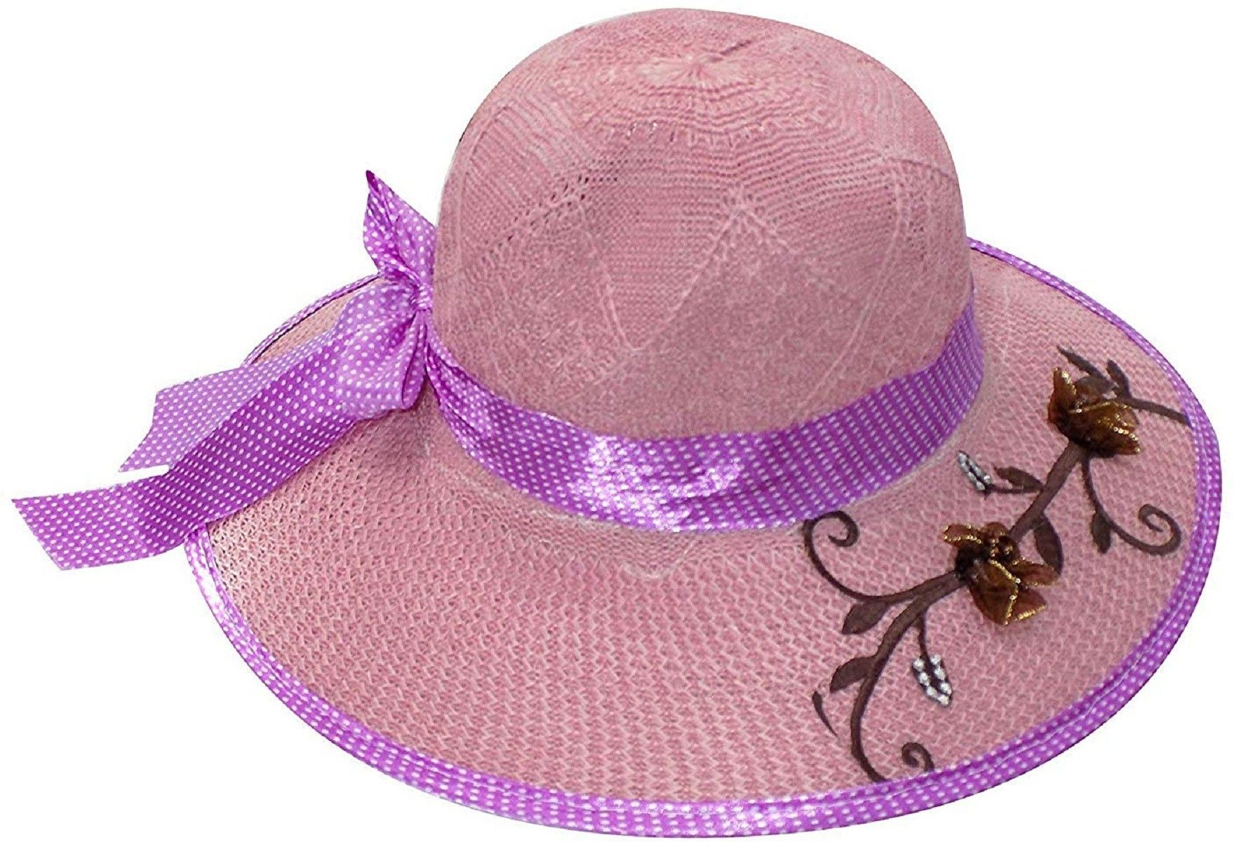 VERBIER Stylish Summer Beach Hat for Women and Girls-picture-10