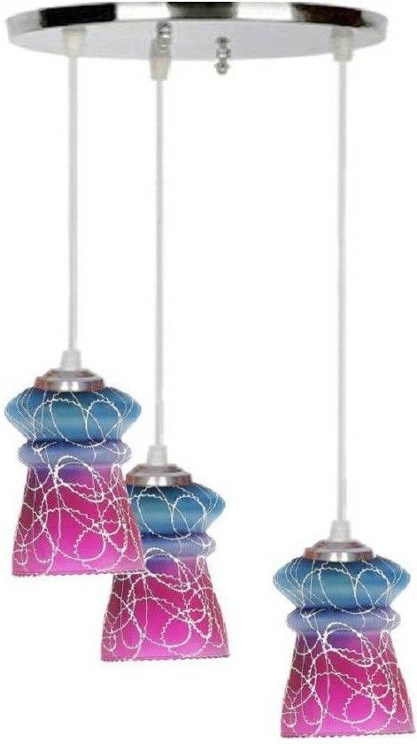 afast Pandans Hanging Ceiling Light Of Stylish Colorful & Decorative Three Glass Shade Lamp-DR16 Pendant Lamp Ceiling Lamp-picture-28