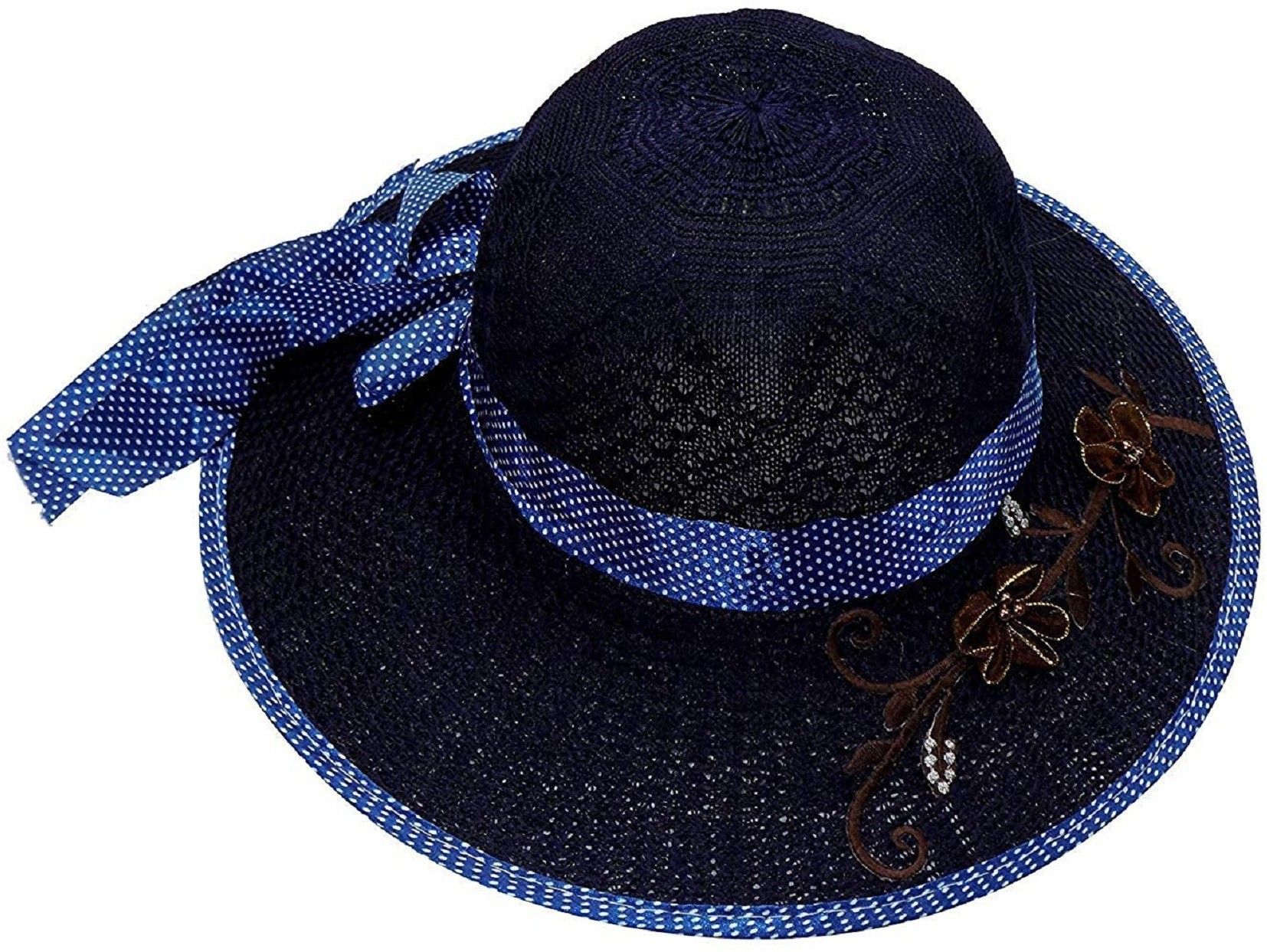 WIZME Sun Protection Summer Wide Brim Hat for Women-picture-20