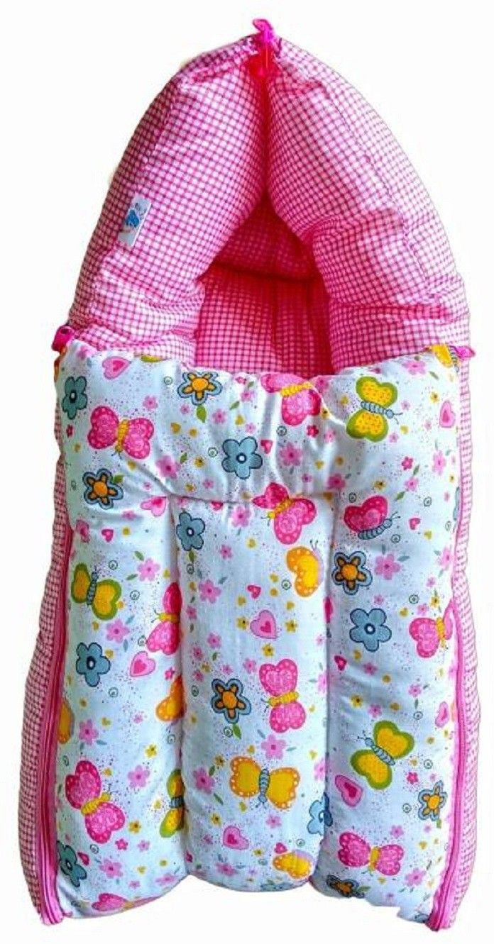 dolphin52 DOT ZIPPER RED SOFT AND COMFORTABLE FOR NEW BORN ( 0-3 MONTHS ) Sleeping Bag-picture-5
