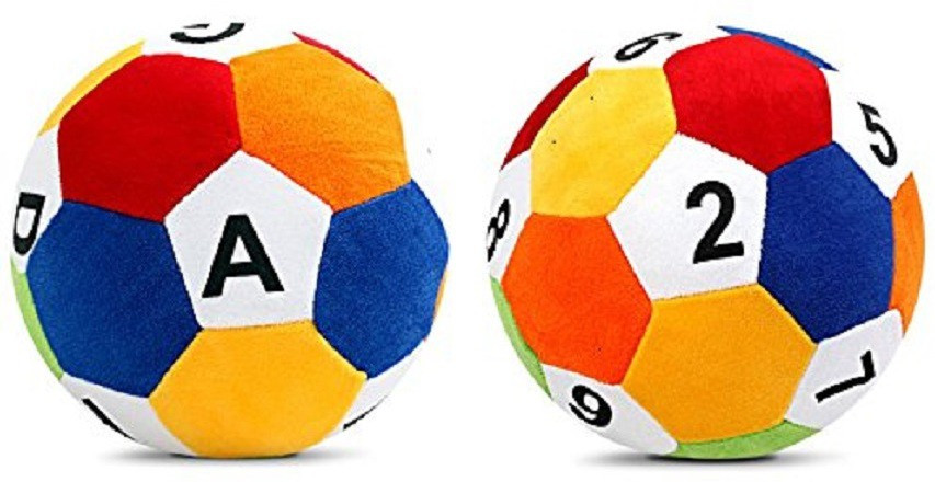 arc Soft Combo of 2 Ball 123 And ABCD- 35 cm image 1