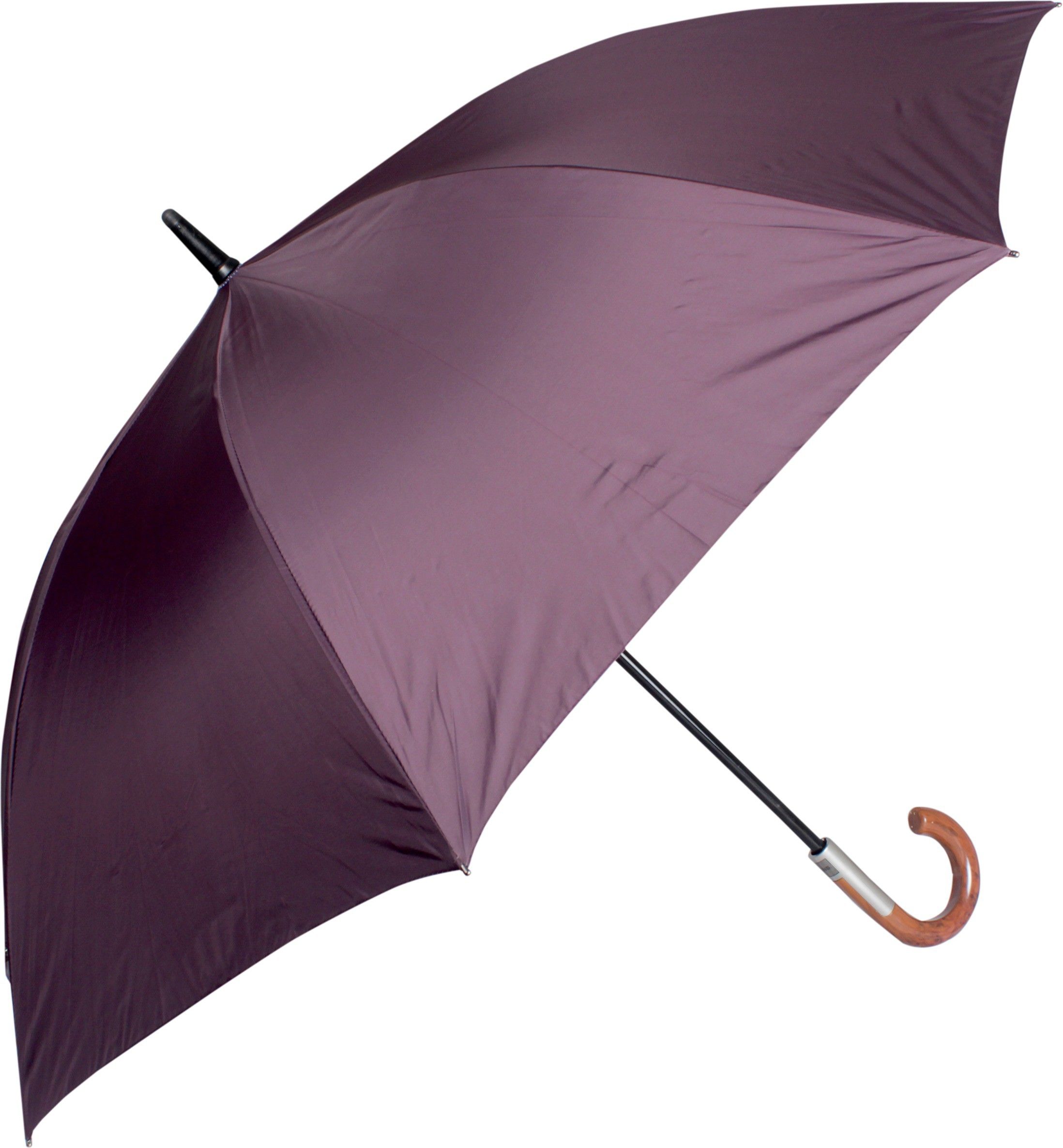 685mm Straight Fold Uncle John G Violet UV Coated Umbrella-image-0