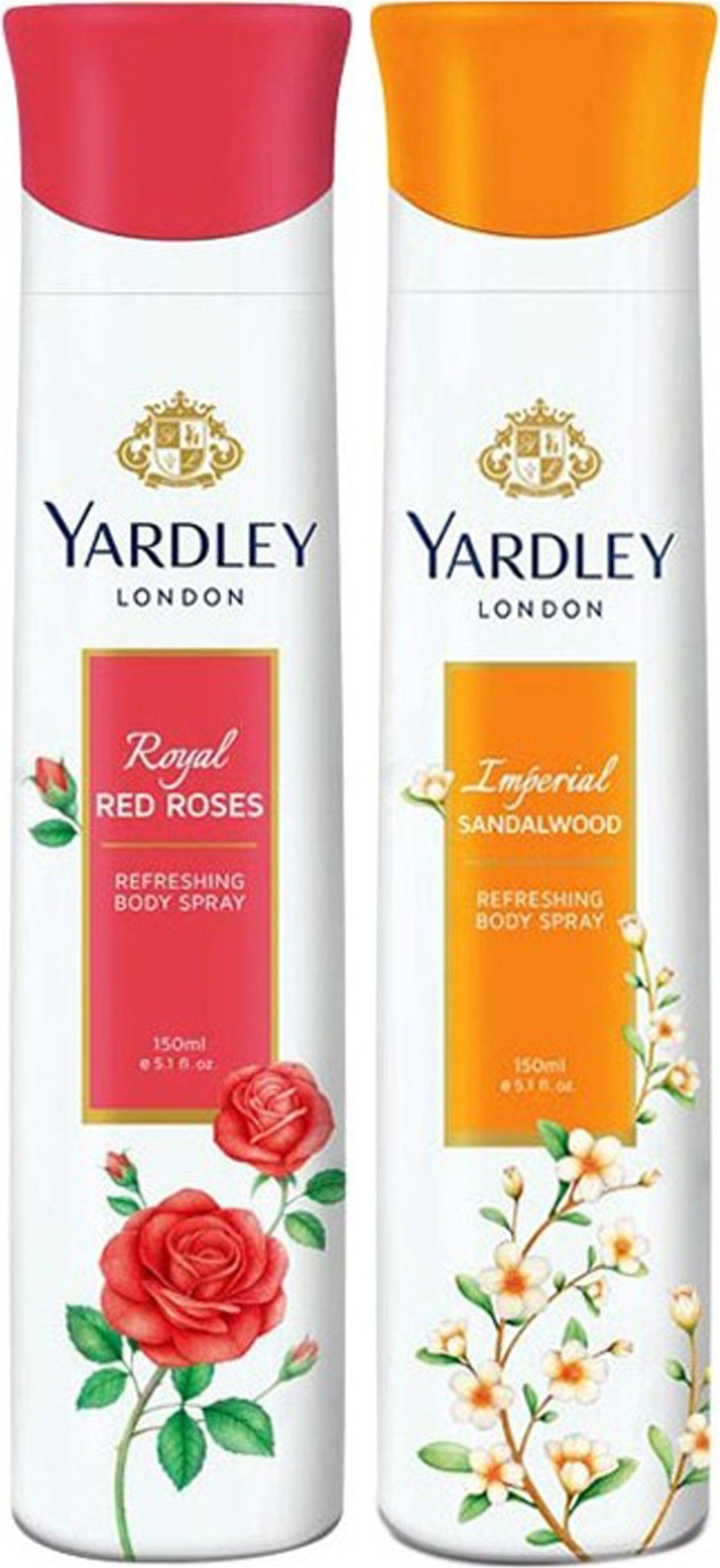 Red Roses and Sandalwood Combo Set