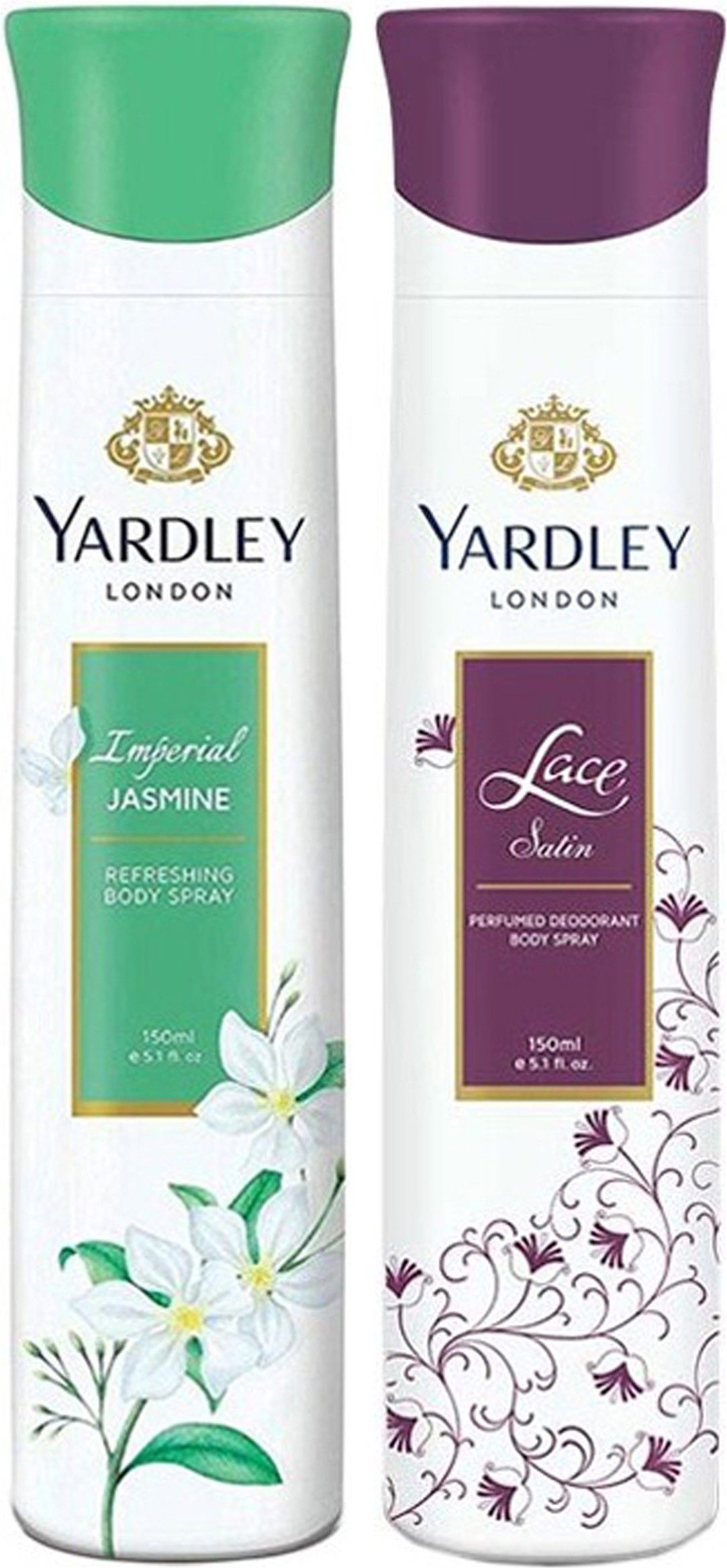 yardley london Jasmine and Lace Satin Combo Set-picture-44