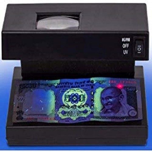 DRMS STORE Digitals HR-160 Pen Counterfeit Currency Detector  (UV) Countertop Currency Detector