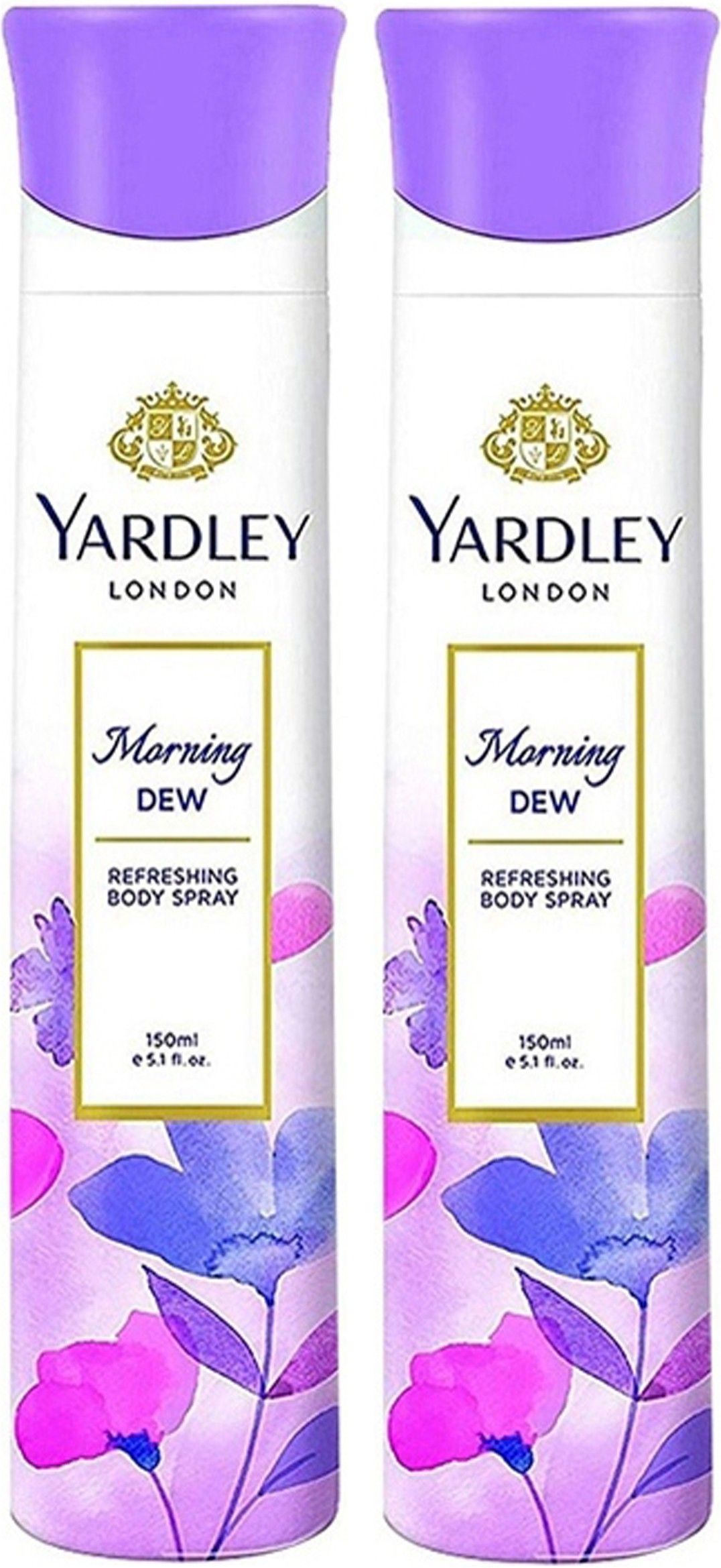 yardley london Morning Dew Deodorant Spray (Pack of 2) Body Mist-For Women-picture-30
