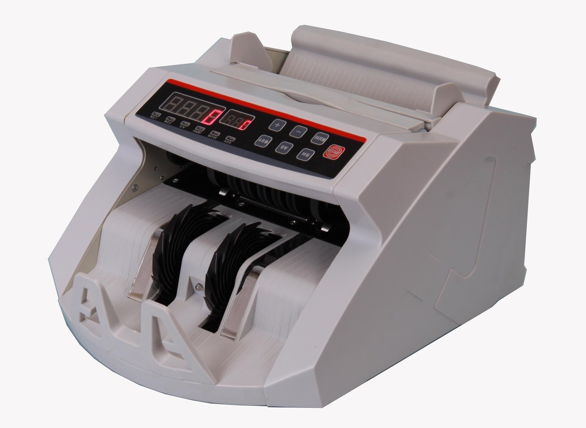 Achievo Heavy Duty Cash and Currency Counting Machine with MG and UV Sensor, Fake Bill Detector Note Counting Machine image 1