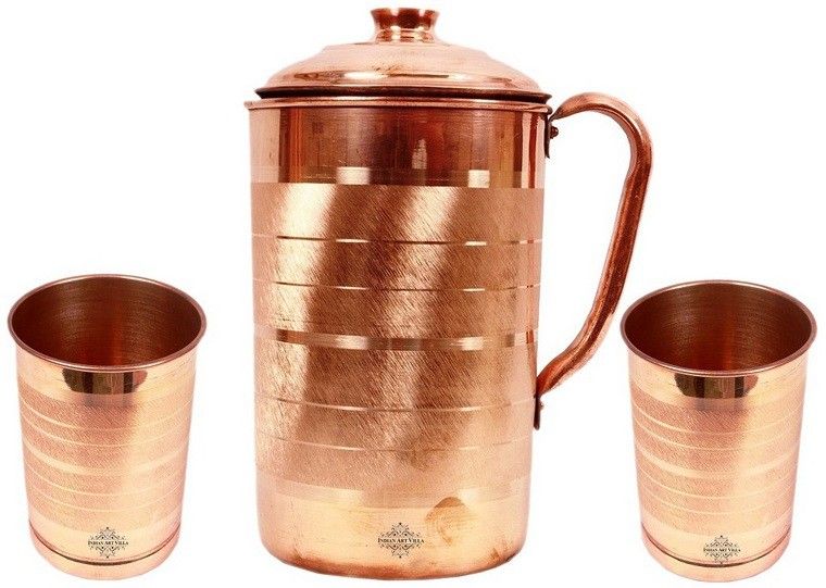 indianartvilla IAV-C-1-124Z Jug Glass Set-picture-43