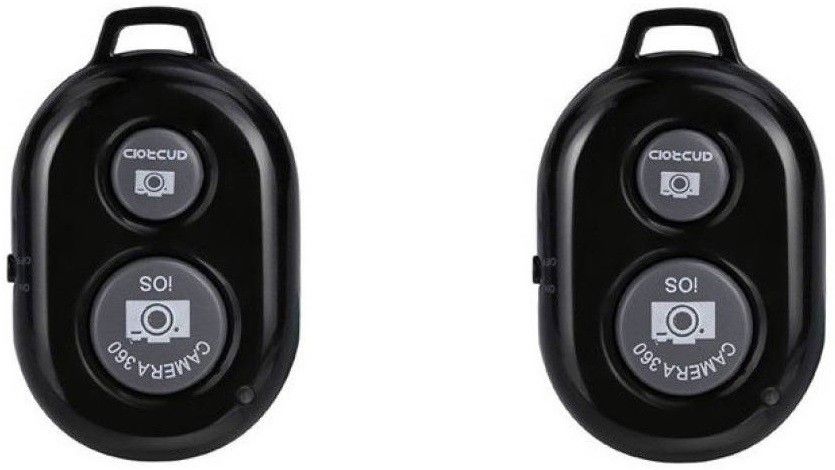Belphegor SET OF 2PC Camera Wireless Bluetooth Remote Controler Shutter For Selfie Stick-Tripod- Phone Camera Remote ControlCamera Remote Control-picture-13