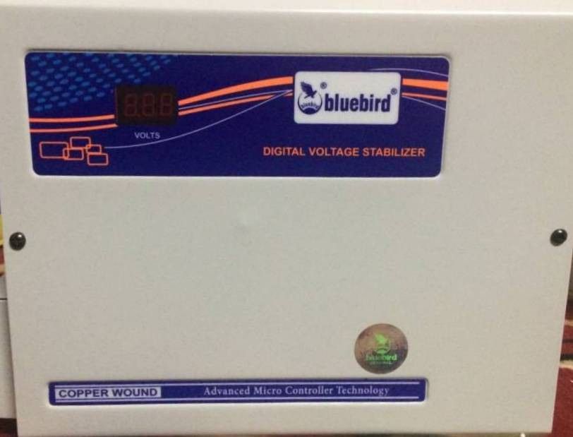 bluebird 3 kva 130-280v copper wounded Voltage Stabilizer (BA313C) for "1 AC upto 1ton"-picture-25