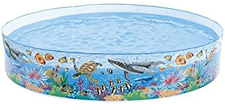 be unique Intex Snapset Pool, Multi Color (8-feet) Drop-in Bathtub image 1