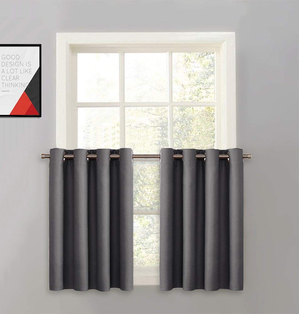 121.92 cm (4 ft) Shower Silk Semi Transparent Curtain Single Curtain-image-14