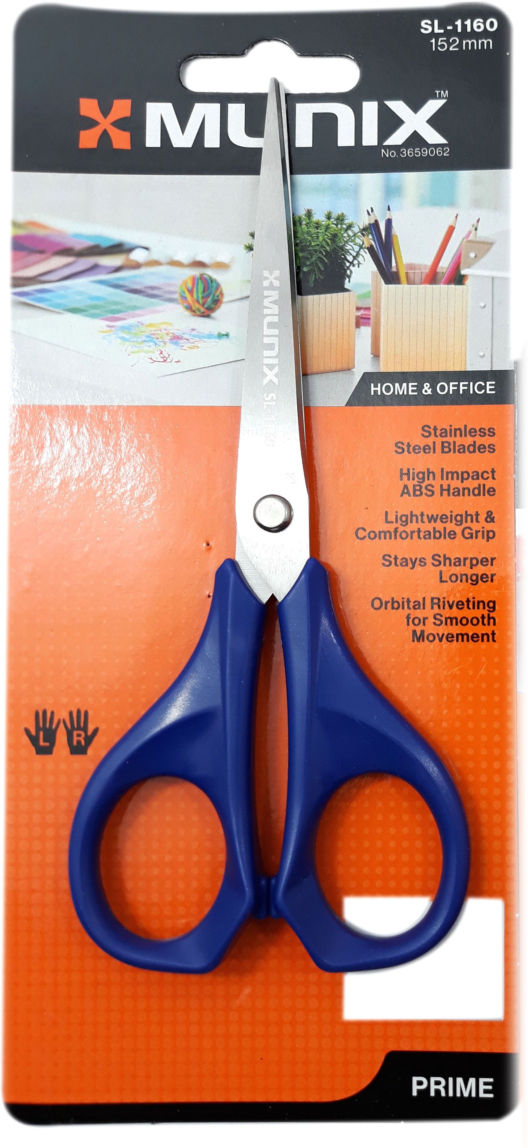 Majestic Basket Multipurpose Stainless Steel Home /Office/ School Scissors SL-1160 Scissors-image-43