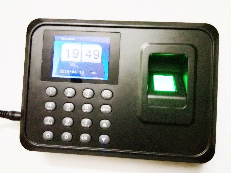 hanutech ELECTRONIC WATCHMAN LATEST COLOURED FINGERPRINT BIOMETRIC TIME ATTENDANCE MACHINE Time & Attendance-picture-2