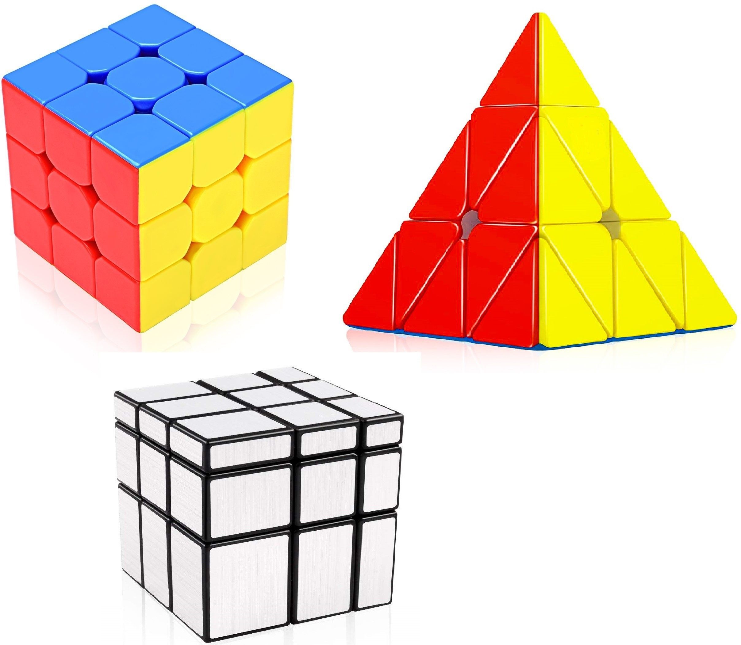 d eternal Cube Combo Set 3x3, Pyraminx Triangle and Mirror Cube-picture-25