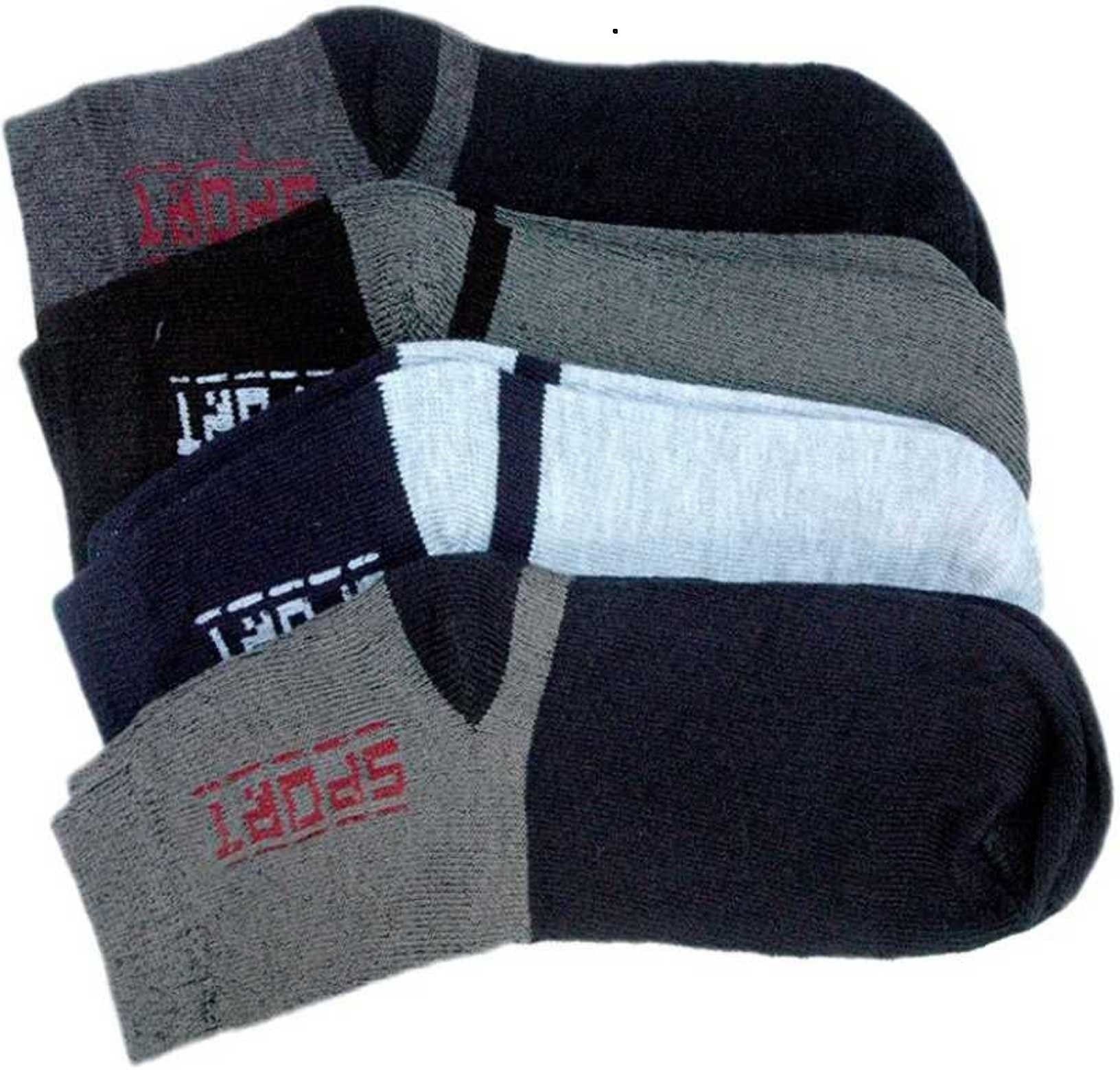 hashknit Men Color Block Ankle Length-picture-15