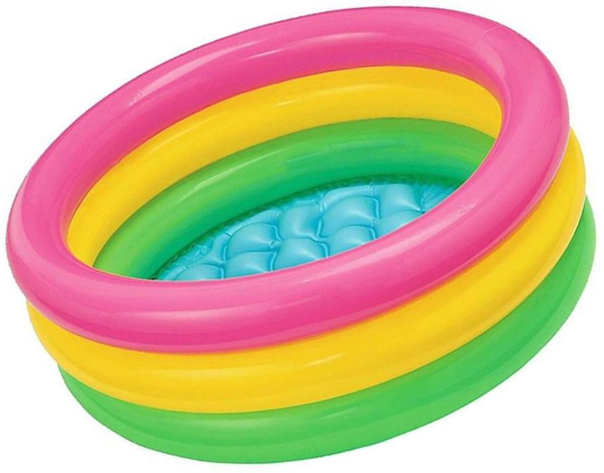 Best Buy Multicolor Ring 2 ft Baby Bath Tub Water pool Bath Tub a4 for kids (Multicolor)
