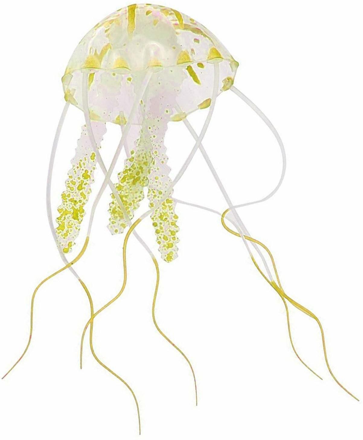 jainsons pet products Aquarium Glowing Artificial Silicon Jelly Fish Tank Ornament Decoration Silicone Soft Toy For Fish-picture-23