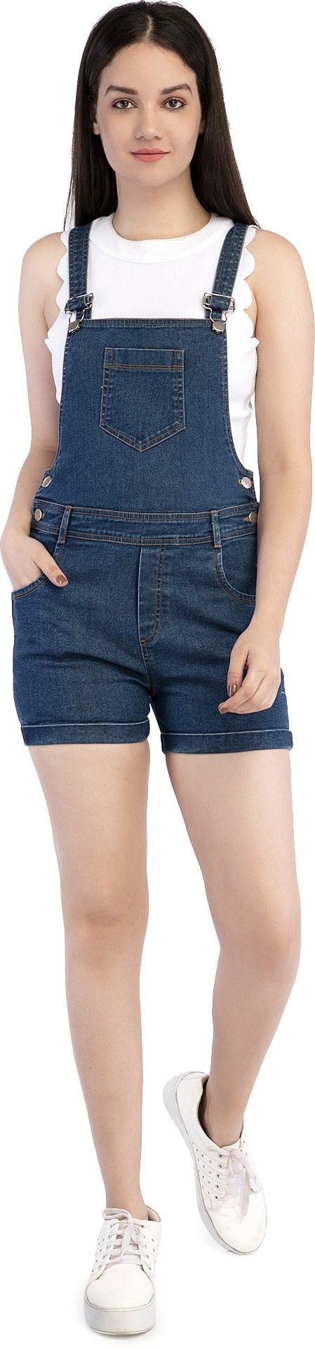 peptrends Women Blue Dungaree-picture-22