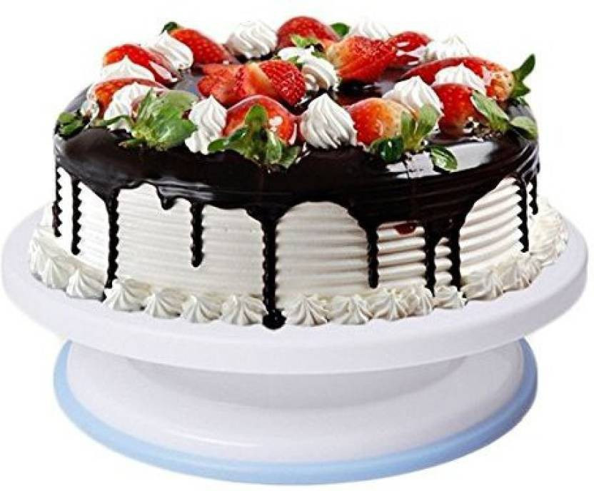 fulkiza Decorating Revolving Turntable,Cake Decorater,Cake Server Plastic Cake Server image 1