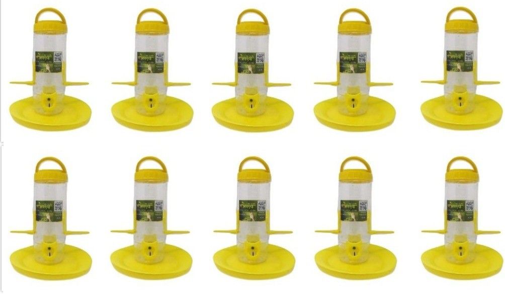 amijivdaya Medium Set of 10 Window Bird Feeder Bird Feeder-picture-26