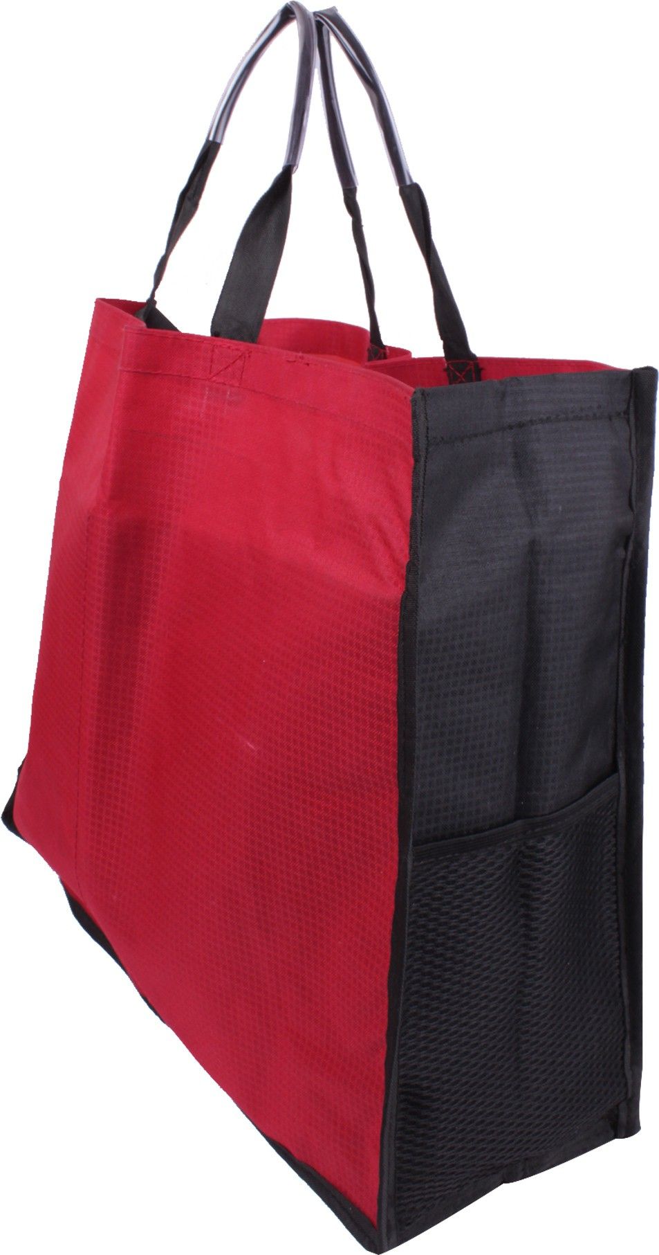 SH Retail Heavy Duty Waterproof Shopping Bags Kitchen Essentials/Grocery Bag/Vegetable Bag/jhola/Carry Bag/thela with Full Handles (Red-Small)_Pack of: 1 Grocery Bag Grocery Bag-image-28