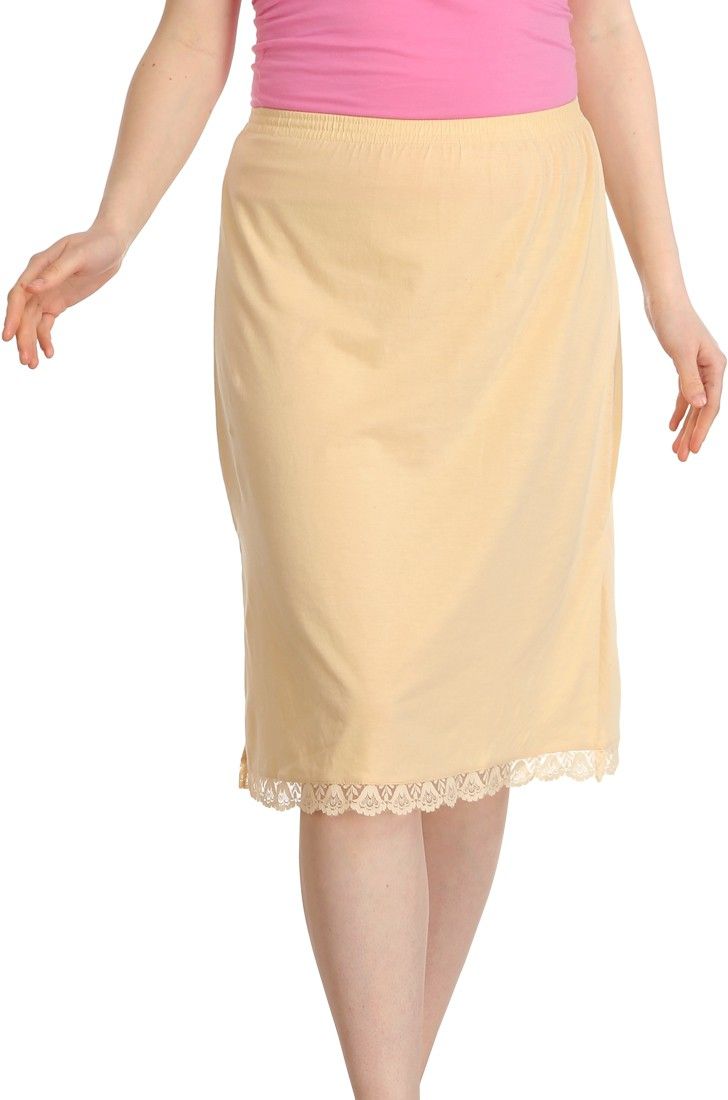 splash Women Solid Straight Beige Skirt-picture-15