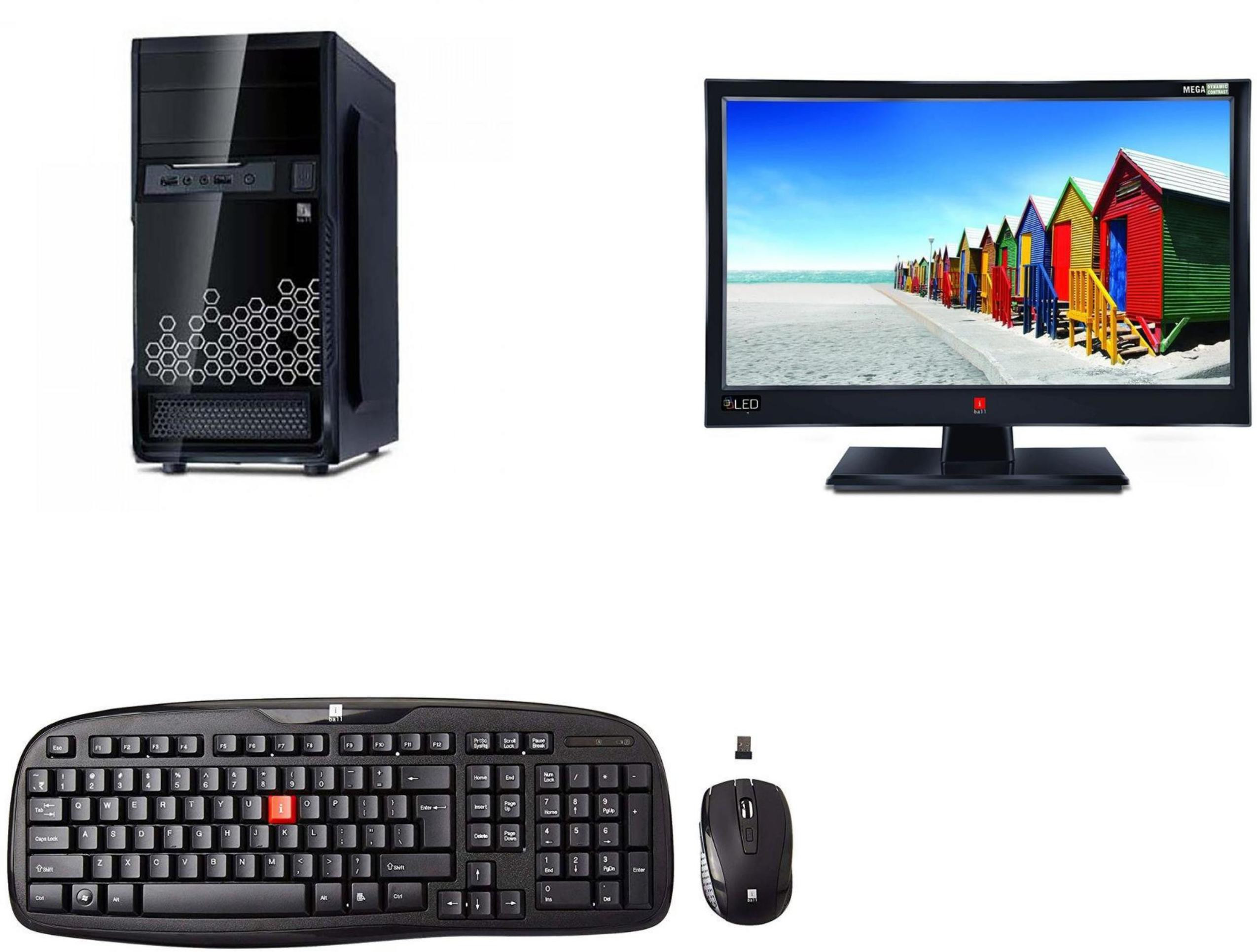 iball 7100 Core i3 (8 GB DDR4/1 TB/Windows 10 Home/15.6 Inch Screen/lilyput i37118185) image 1