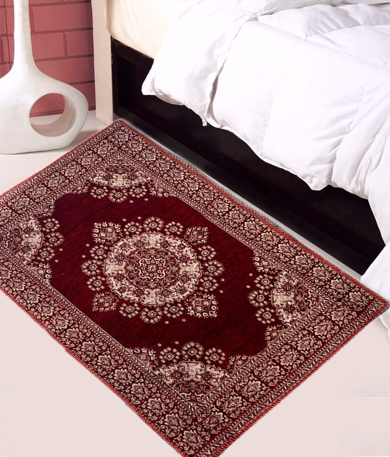 achintya Maroon Chenille Carpet-picture-23