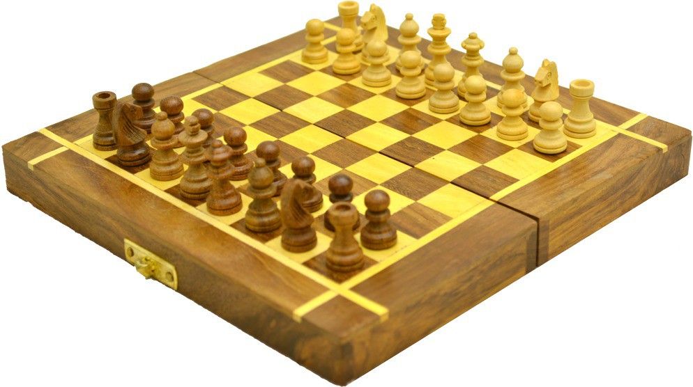 santarms Wooden Chess Game Board Set - 31 cm Chess Board-picture-18