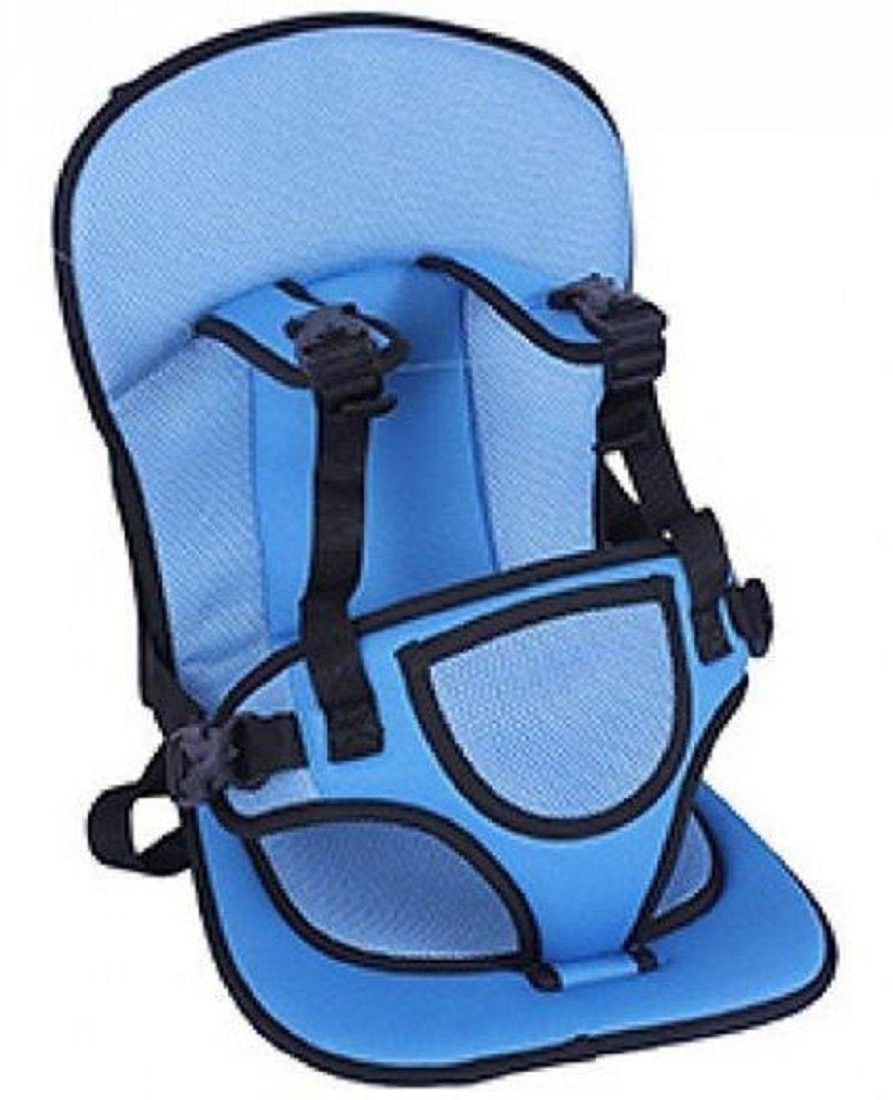 Baby Car Cushion Seat with Safety Belt (BLUE) Baby Car Seat-image-23