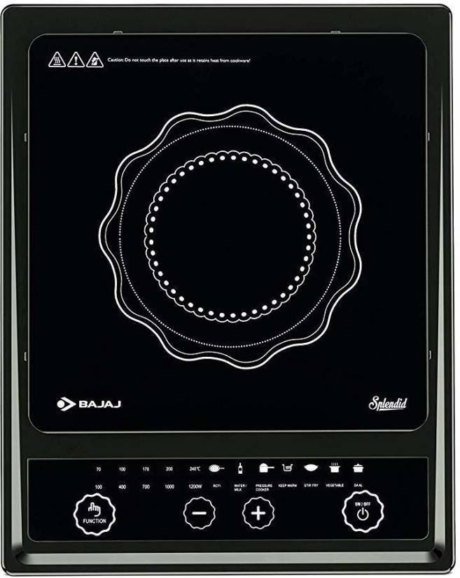 bajaj 1200 W Induction Cooktop Push Button image 1