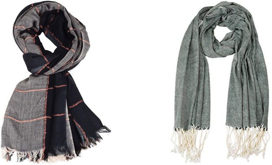 pappi boss Self Design Pure Cotton Men Multicolor Fancy Scarf-picture-18