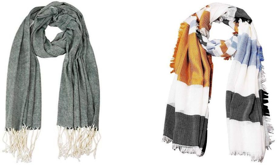 aimee Striped Pure Cotton Men Multicolor Fancy Scarf-picture-19