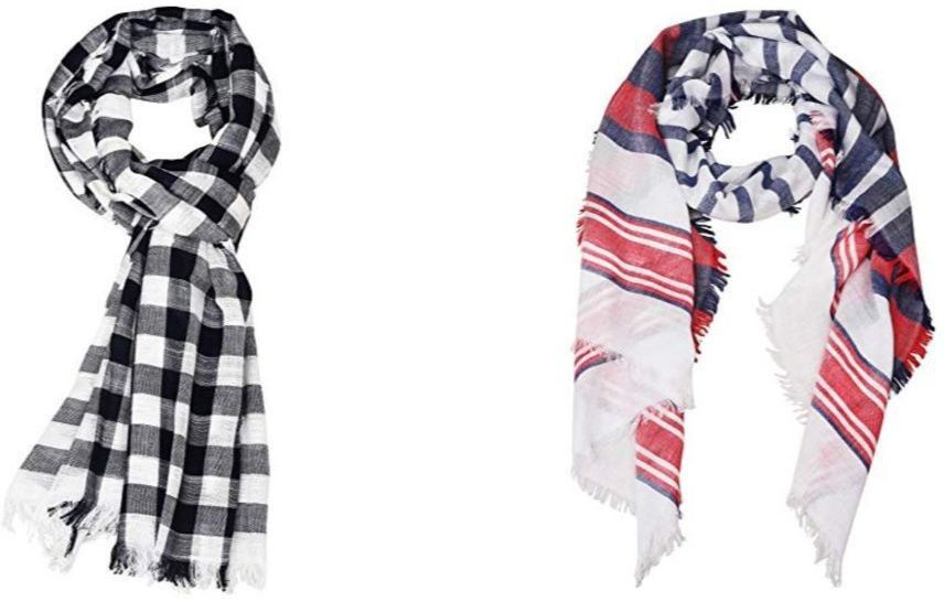 pappi boss Checkered Pure Cotton Men Multicolor Fancy Scarf-picture-28