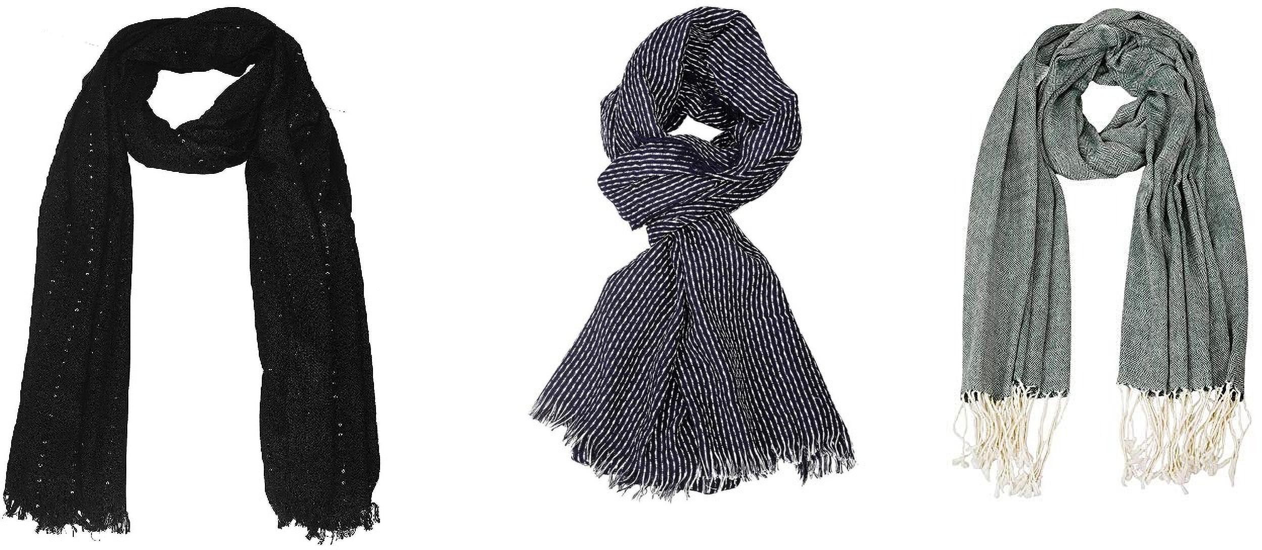 aimee Striped Pure Cotton Men Multicolor Fancy Scarf-picture-23