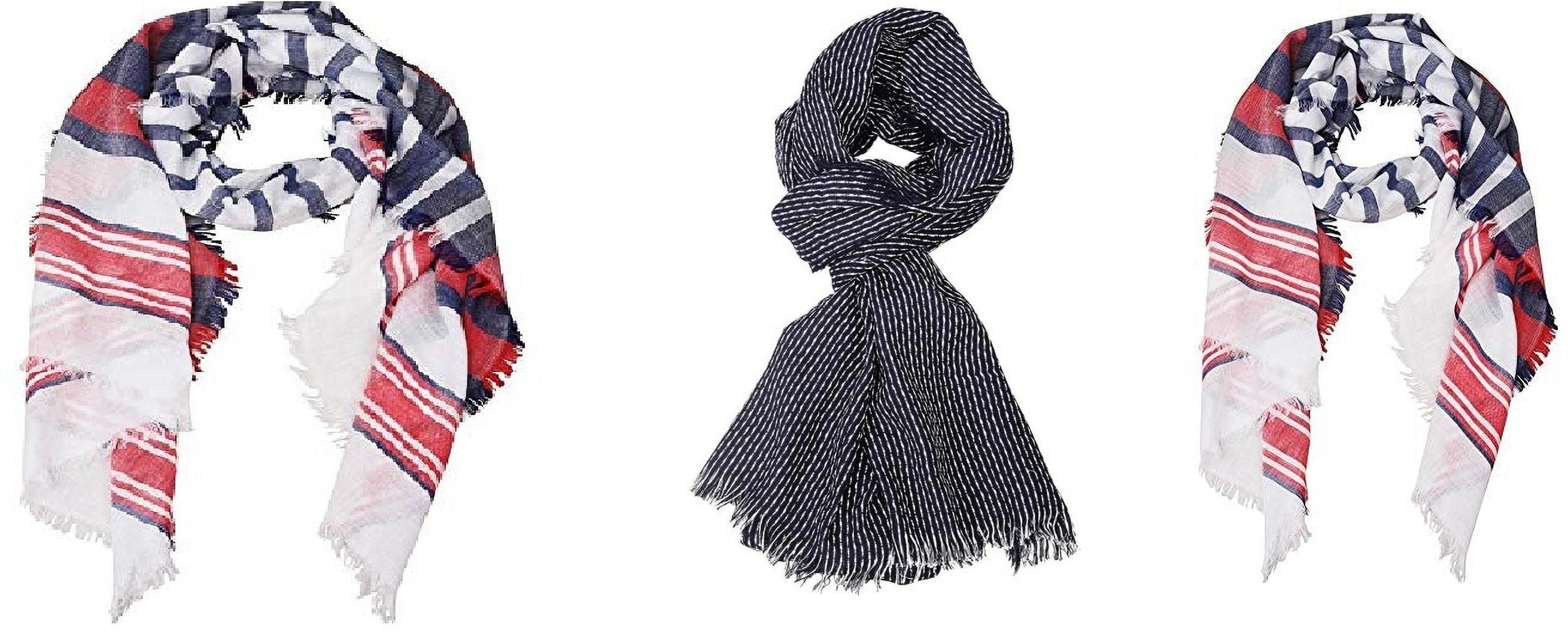 aimee Striped Pure Cotton Men Multicolor Fancy Scarf-picture-22