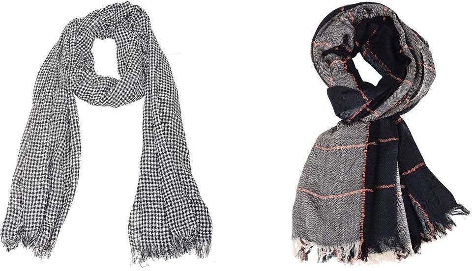 pappi boss Self Design Pure Cotton Men Multicolor Fancy Scarf-picture-15