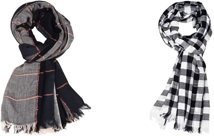 Checkered Pure Cotton Men Multicolor Fancy Scarf-image-31