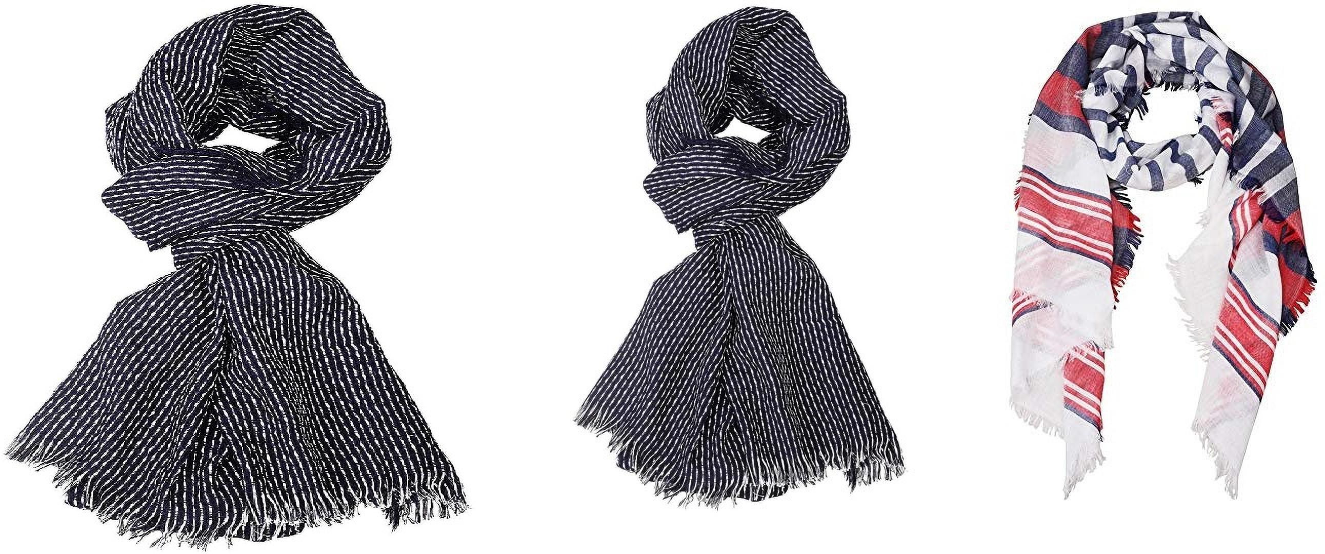 aimee Striped Pure Cotton Men Multicolor Fancy Scarf-picture-20