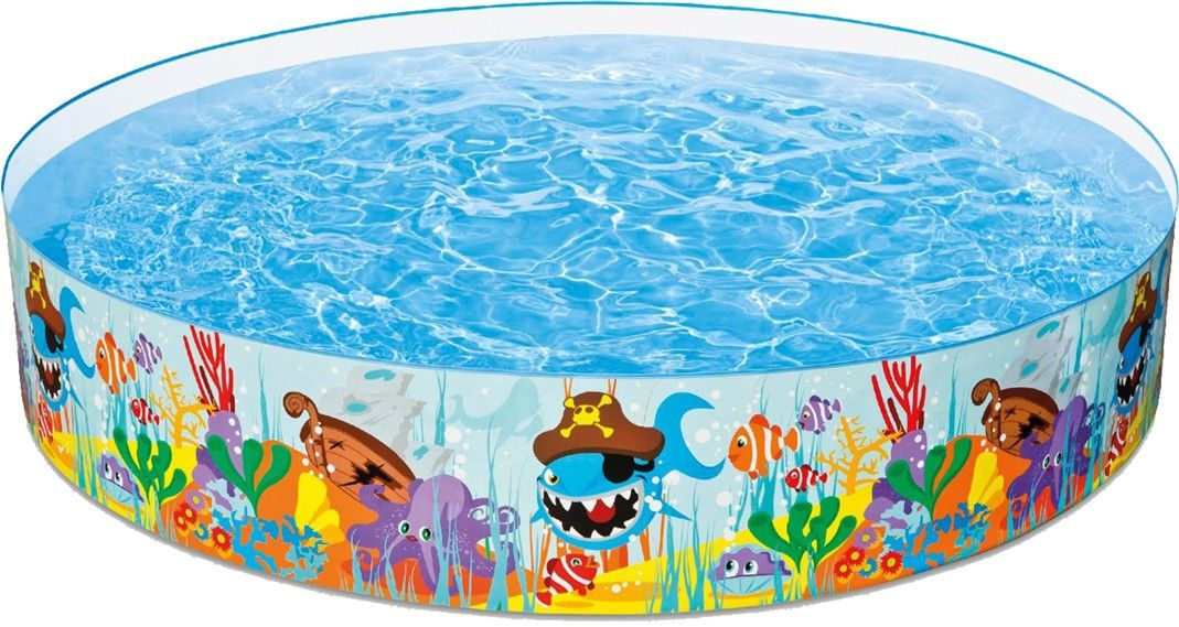 VW Ocean Reef Snapset Inflatable Pool, 8' X 18"(20.32cm x 45.72cm), Inflatable Swimming Pool-image-20