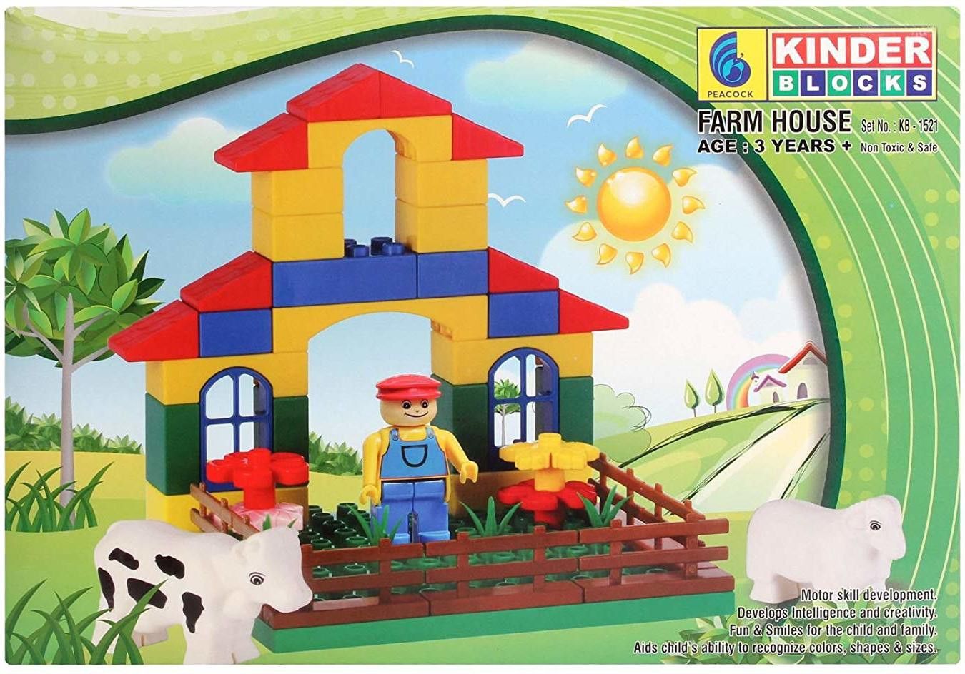 Kinder blocks Farm House-image-13