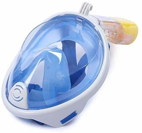 feeling mall Face Anti Fog Snorkel Full Dry, Anti Fog, 180 Degree Vision Snorkeling Diving Mask-picture-46