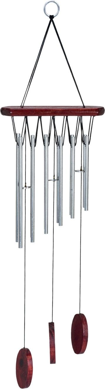Stainless Steel, Wood Windchime-image-11