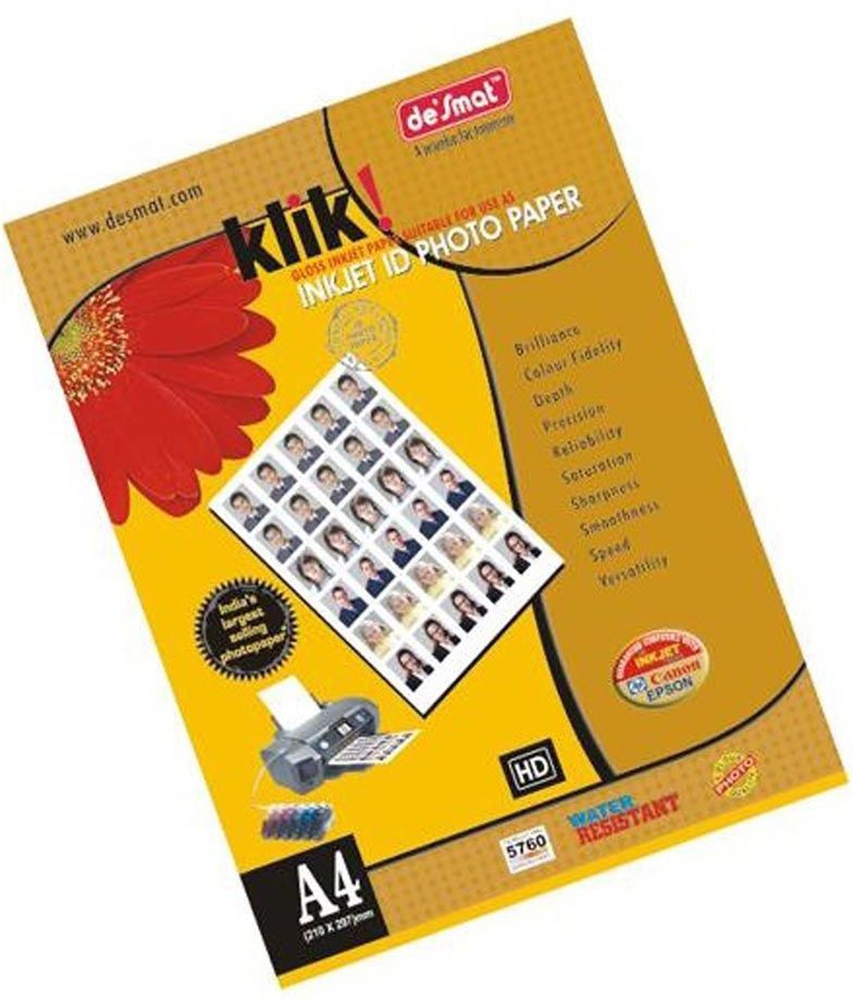 Glossy (20 sheet) A4 180 gsm Photo Paper