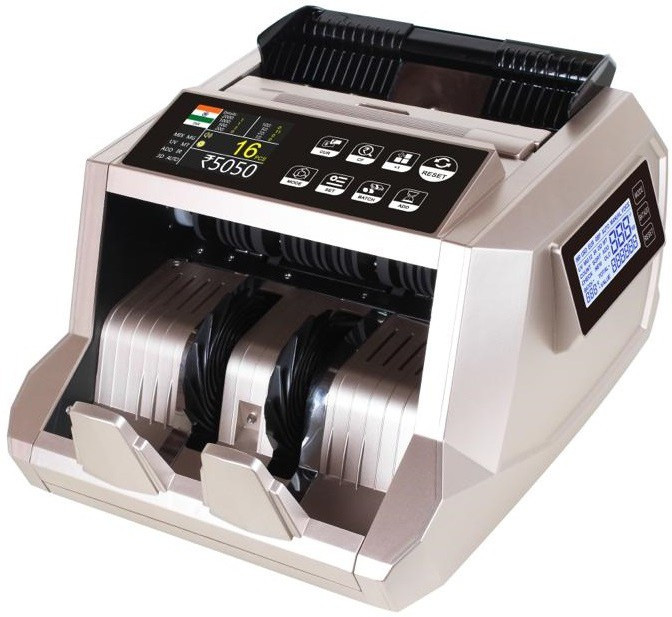Drop2Kart Mix Value Note Counting Machine with FakeNote Detector for Old and NewNotes Note Counting Machine image 1