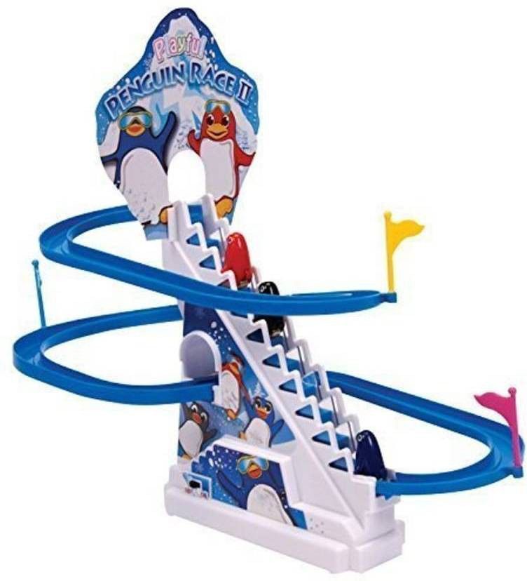 h.b.fashion Dancing Penguin Twinkling Track Set with Lights (Multicolor)-picture-19