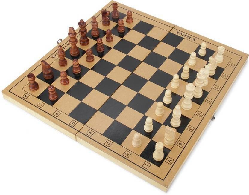 nvcollections Non- Magnetic 12X 12 Inches Wooden Chess Skill & Strategy Board Game 30.48 cm Chess Board-picture-35